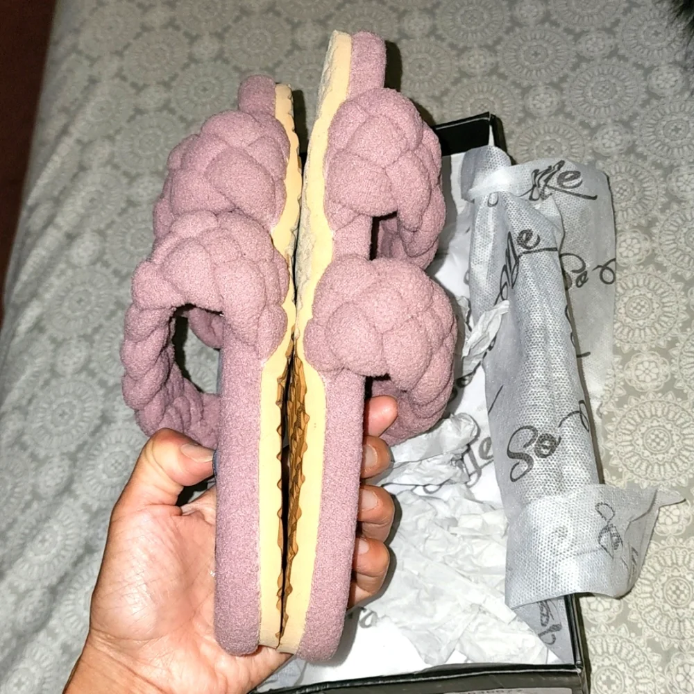 So Me Mauve-Pink Slide Sandals, NWT! Size 7.5 - Picture 8 of 8